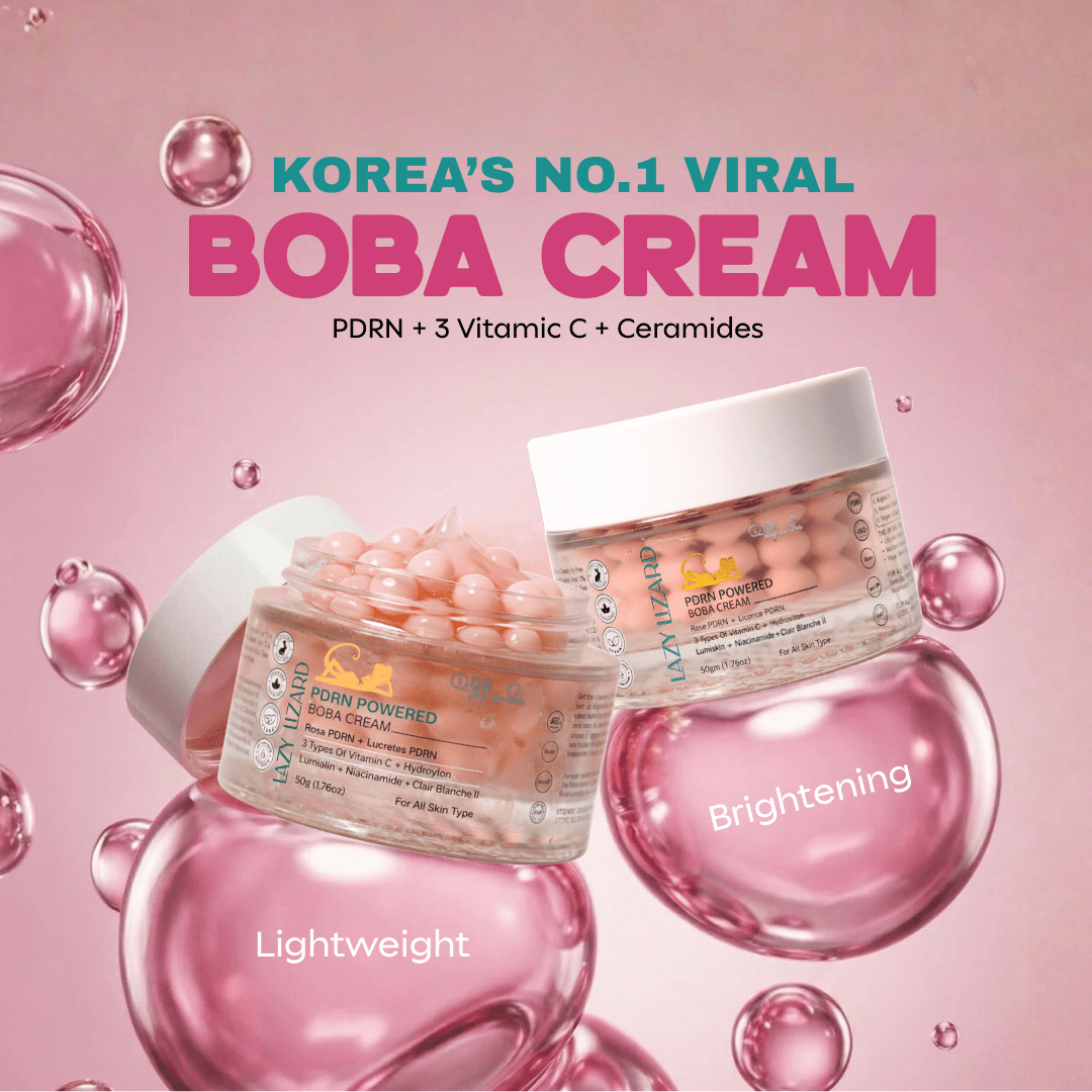 Why Everyone is Talking About the Viral Boba Cream in India - LazyLizard-skincare