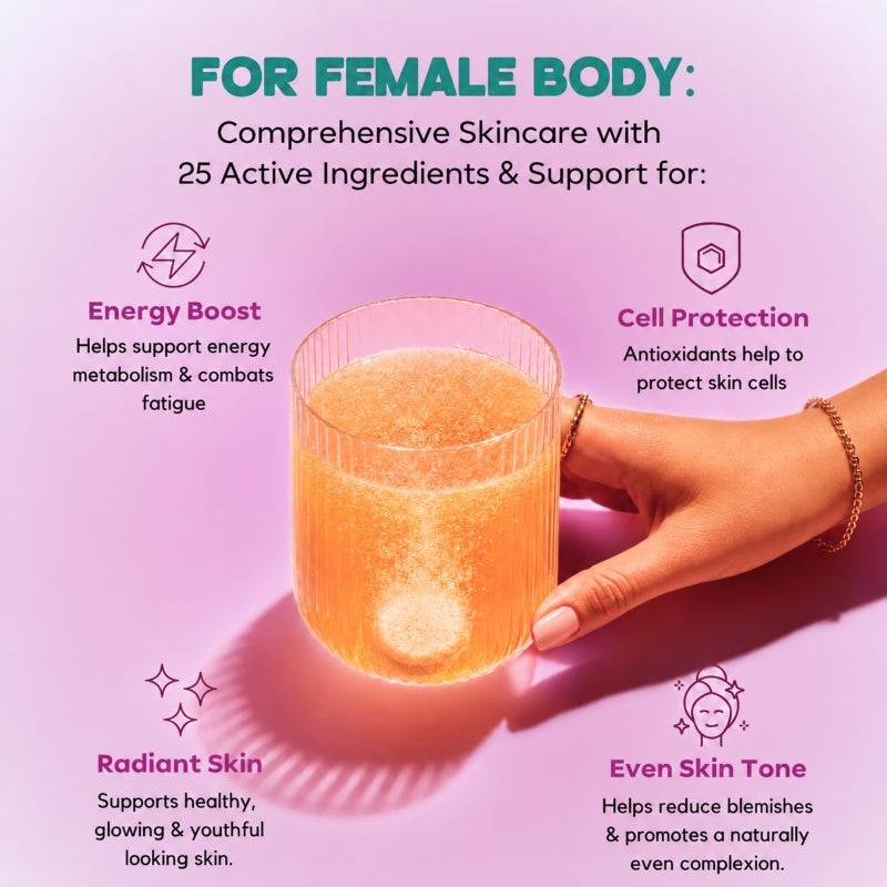 Lazy Lizard Sip Glow Liposomal Glutathione Effervescent Tablets