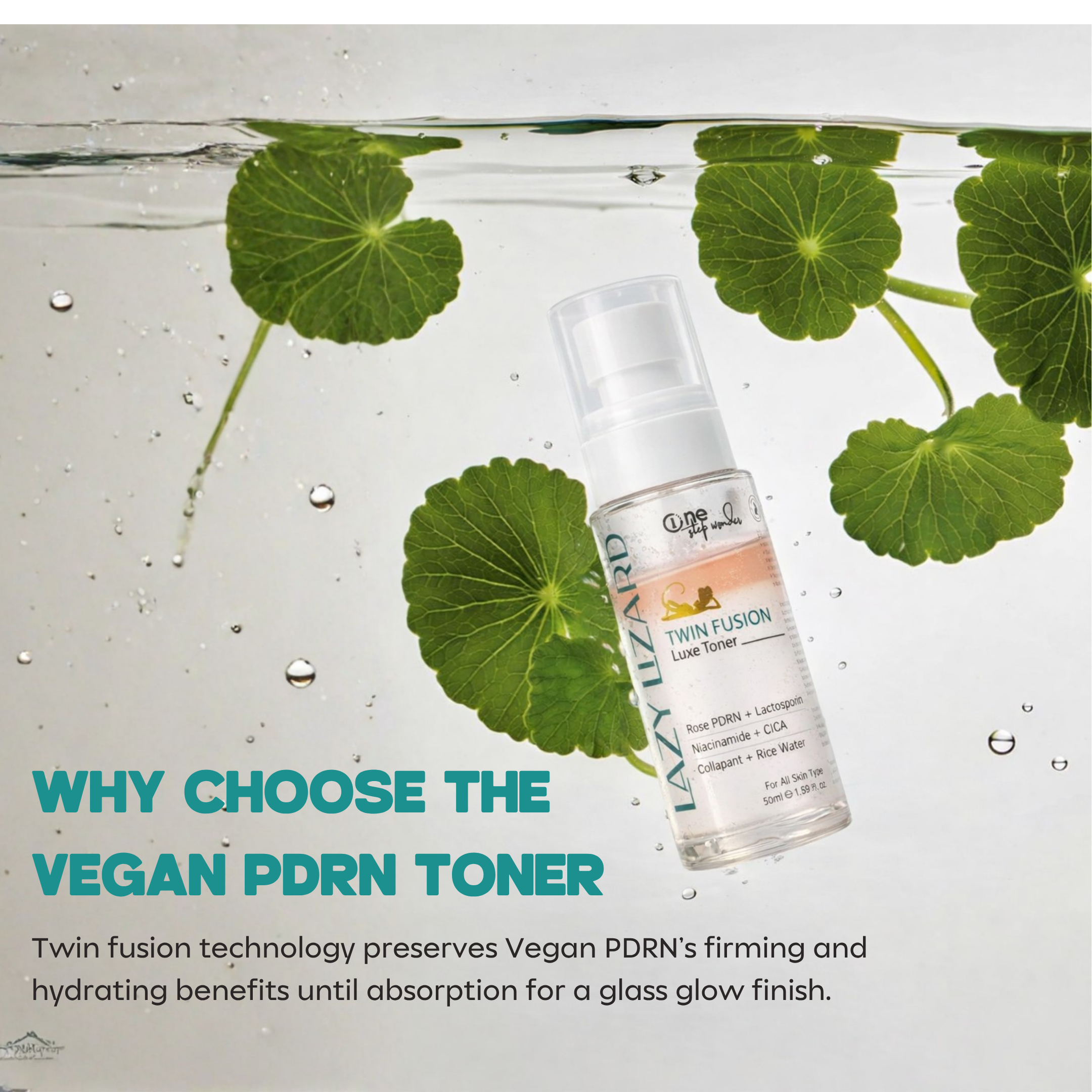 Lazy Lizard Twin Fusion Hydrating Face Toner