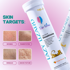 Lazy Lizard Sip Glow Liposomal Glutathione Effervescent Tablets