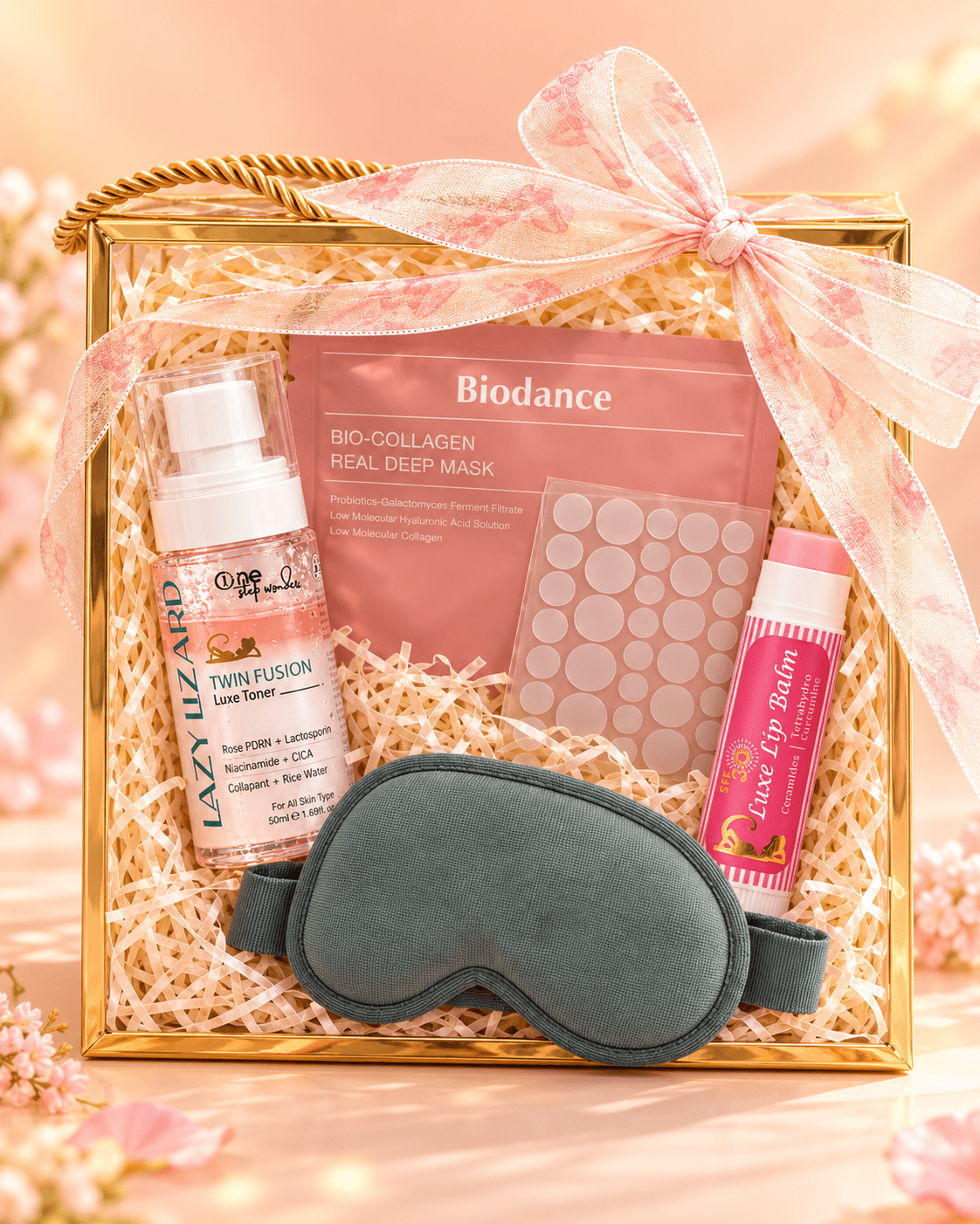 No Drama Just Glow Hamper - LazyLizard-skincare