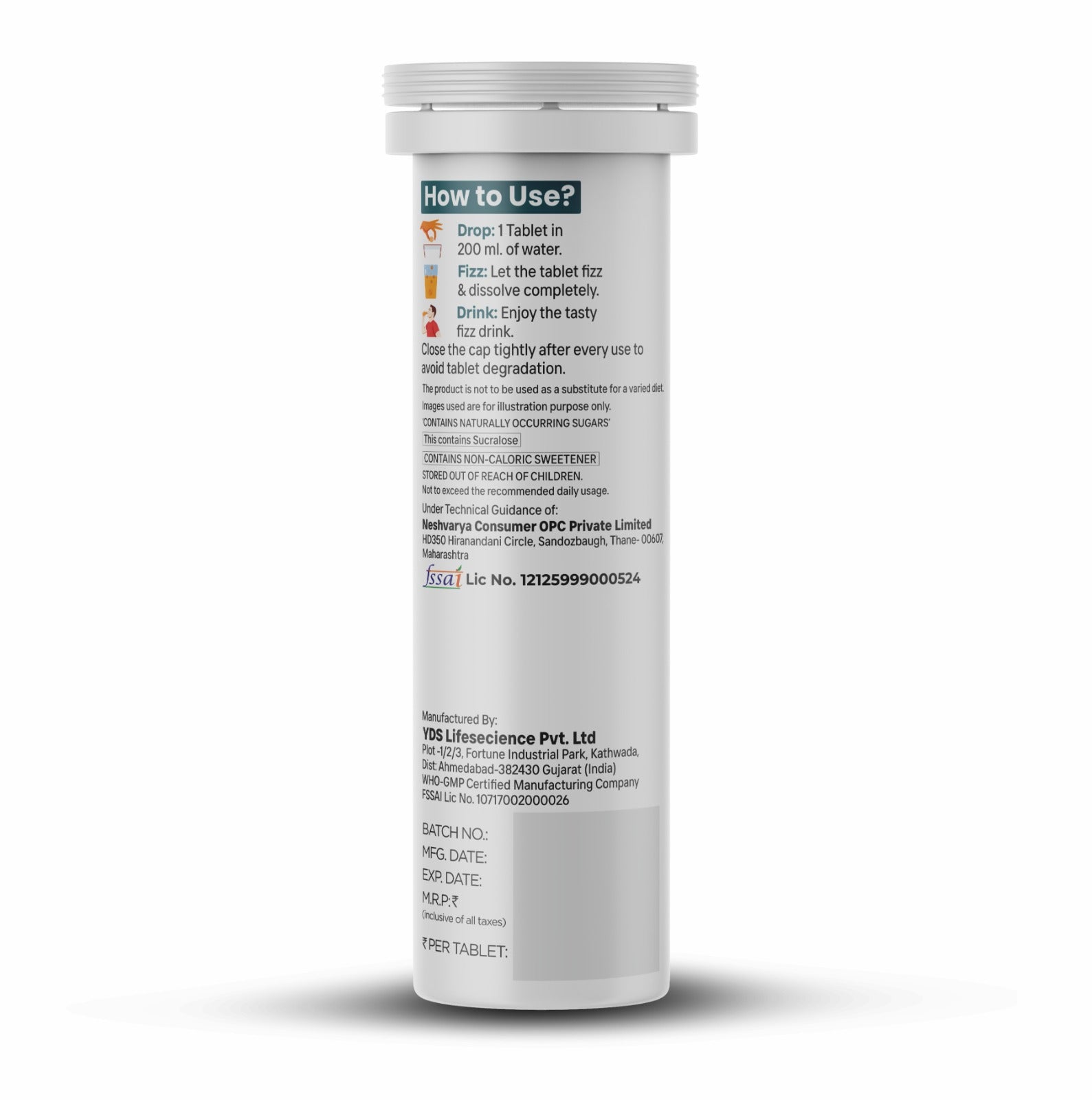 Lazy Lizard Sip Glow Liposomal Glutathione Tablets
