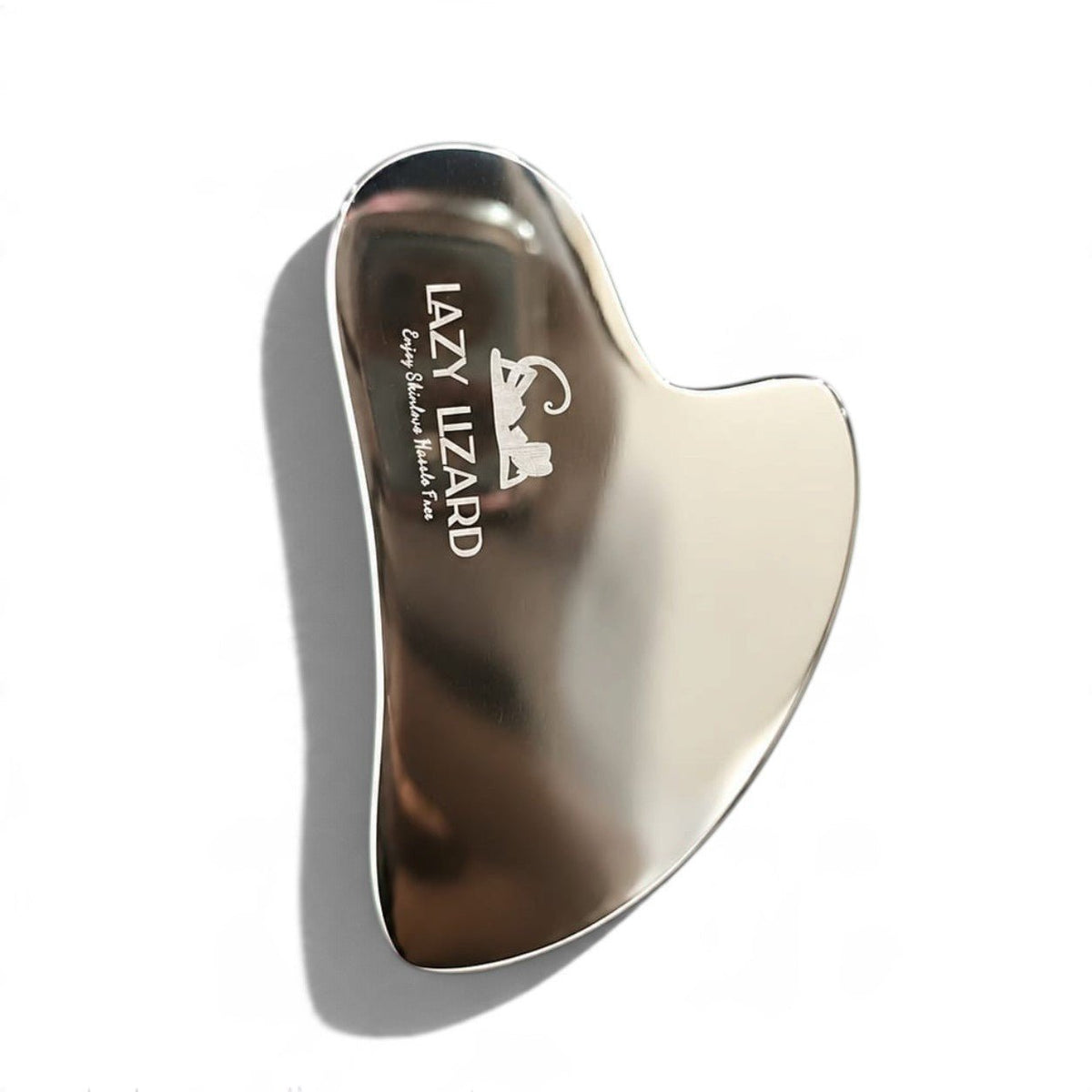 Stainless Steel Gua Sha Facial Sculpting Tool - LazyLizard-skincare
